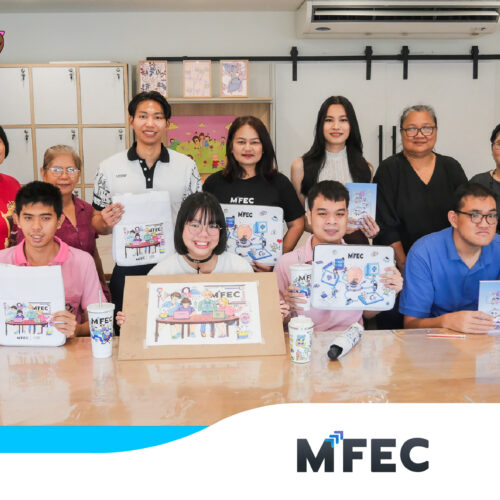 MFEC x ART STORY: ของขวัญองค์กรที่สะท้อนคุณค่า ผ่านศิลปะจากศิลปินออทิสติก
